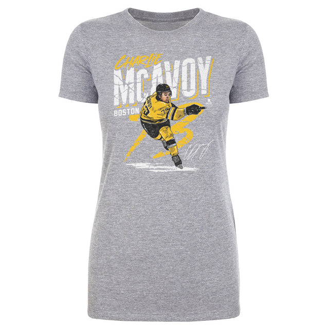 Charlie McAvoy Women's T-Shirt | 500 LEVEL