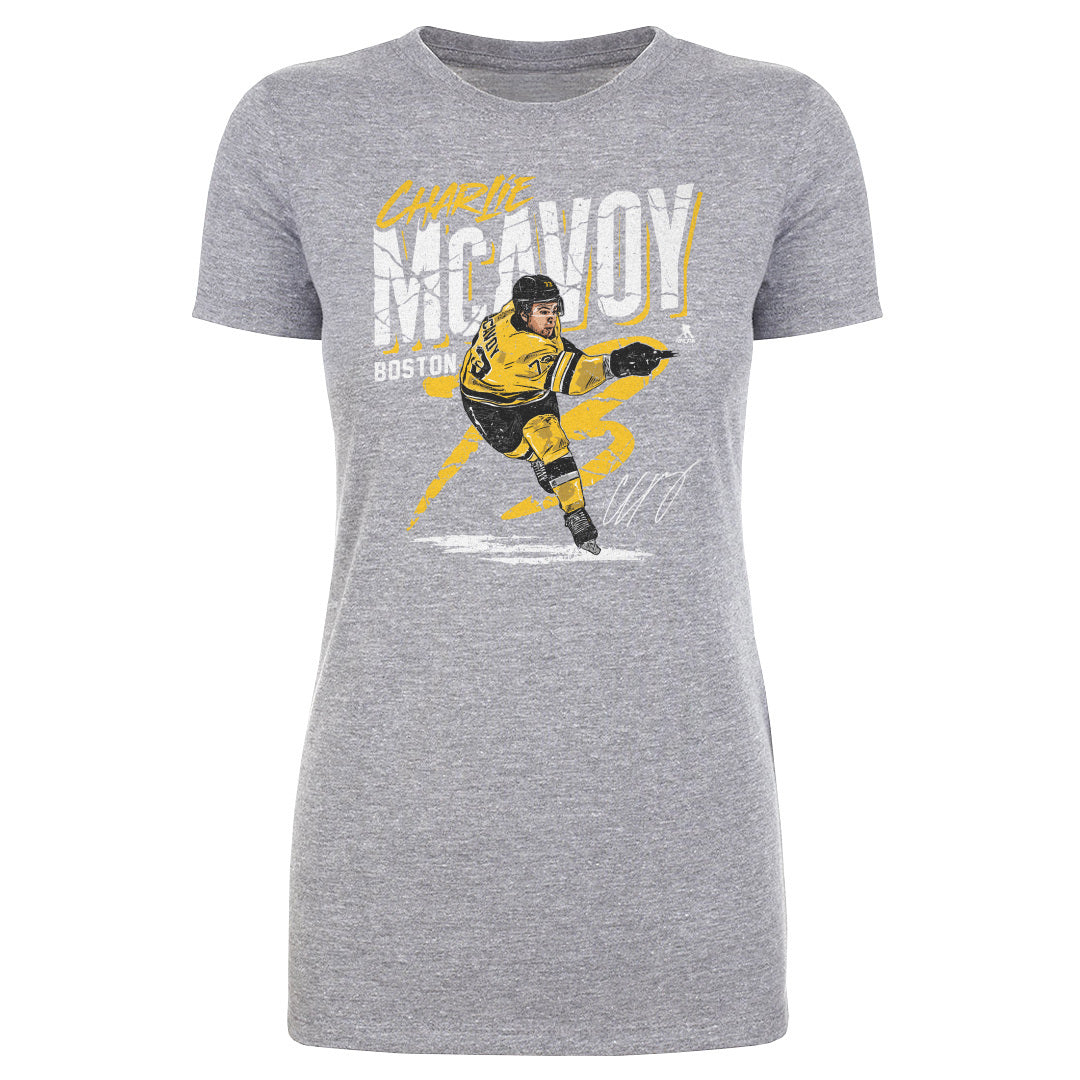 Charlie McAvoy Women&#39;s T-Shirt | 500 LEVEL