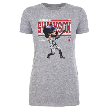 Dansby Swanson Women's T-Shirt | 500 LEVEL