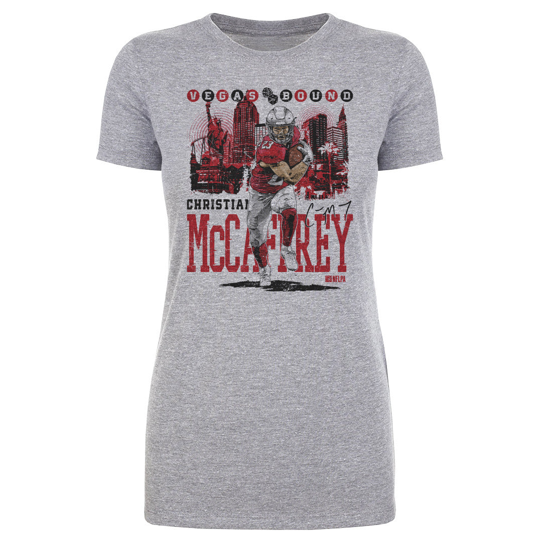 Christian McCaffrey Women&#39;s T-Shirt | 500 LEVEL