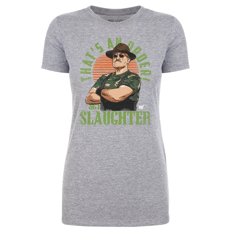 Sgt. Slaughter Women's T-Shirt | 500 LEVEL