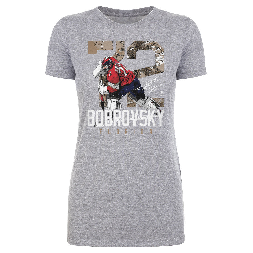 Sergei Bobrovsky Women's T-Shirt | 500 LEVEL