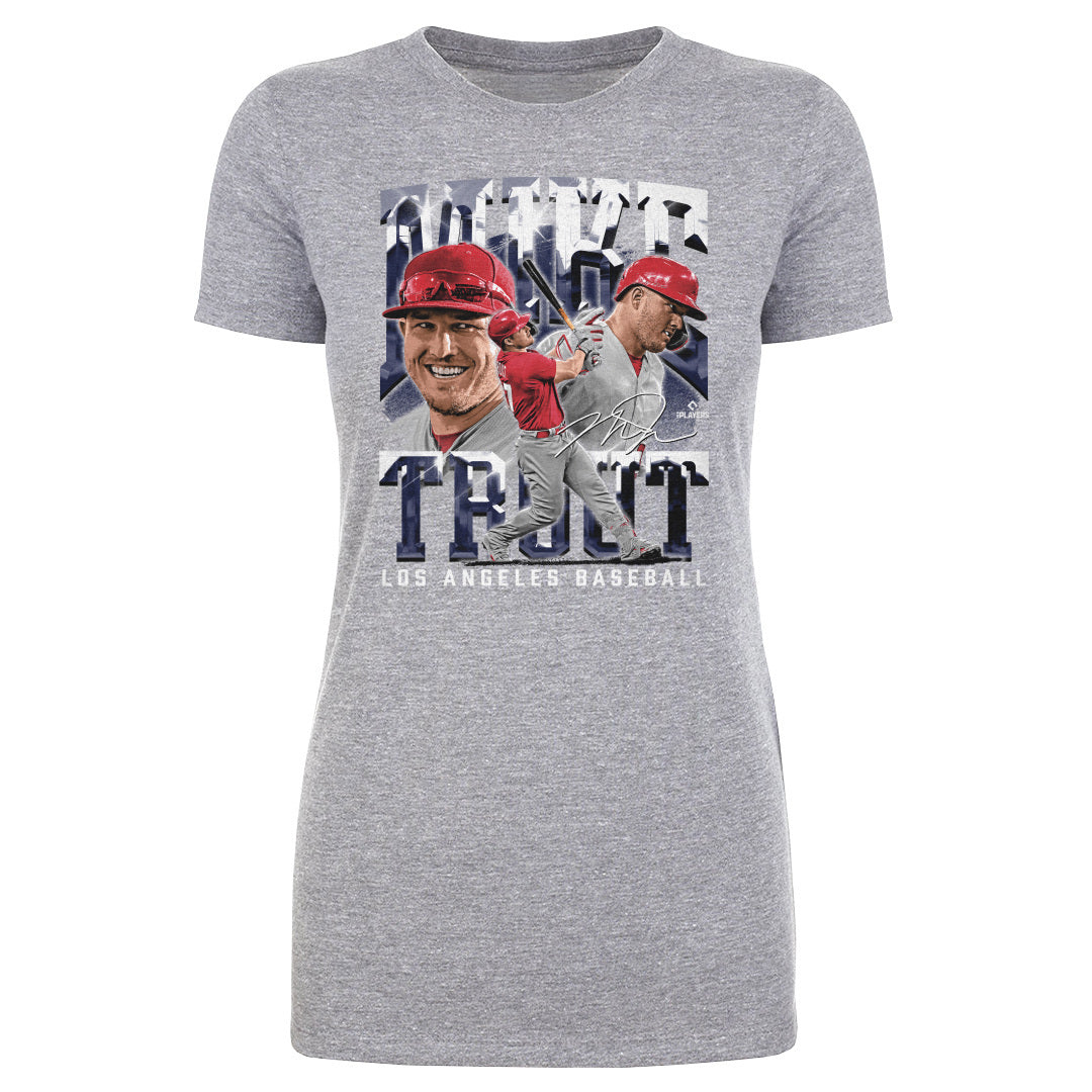 Mike Trout Women&#39;s T-Shirt | 500 LEVEL