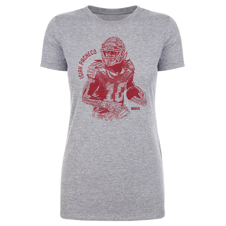 Isiah Pacheco Women's T-Shirt | 500 LEVEL