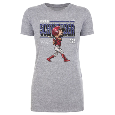 Kyle Schwarber Women's T-Shirt | 500 LEVEL