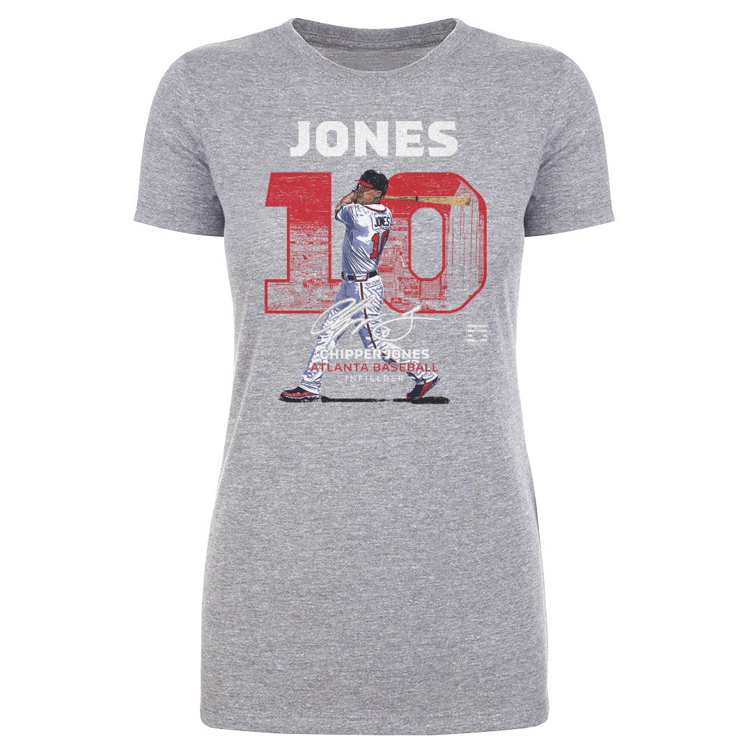 Chipper Jones Women&#39;s T-Shirt | 500 LEVEL
