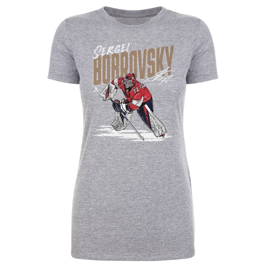 Sergei Bobrovsky Women's T-Shirt | 500 LEVEL