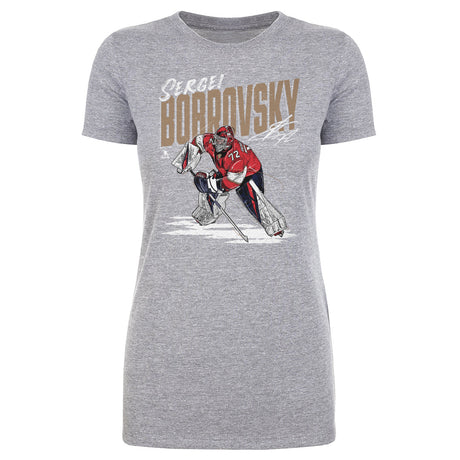 Sergei Bobrovsky Women's T-Shirt | 500 LEVEL