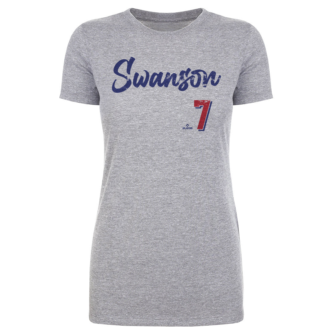 Dansby Swanson Women's T-Shirt | 500 LEVEL