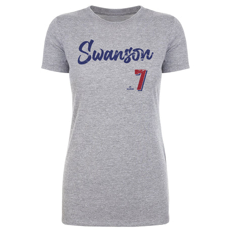 Dansby Swanson Women's T-Shirt | 500 LEVEL