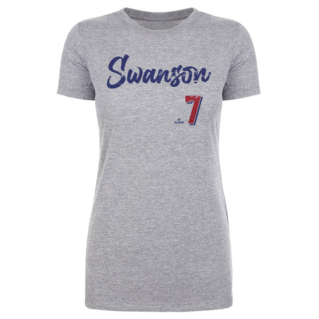 Dansby Swanson Women's T-Shirt | 500 LEVEL