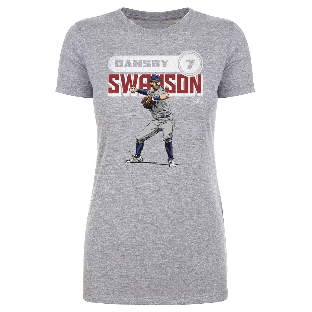 Dansby Swanson Women&#39;s T-Shirt | 500 LEVEL