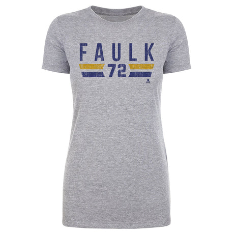 Justin Faulk Women's T-Shirt | 500 LEVEL