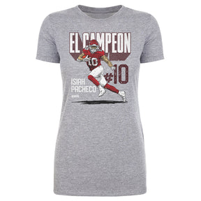 Isiah Pacheco Women's T-Shirt | 500 LEVEL
