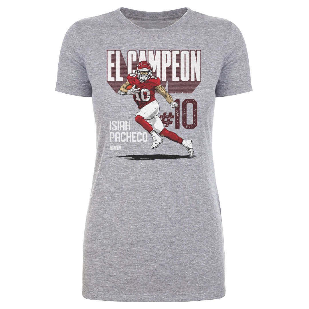Isiah Pacheco Women&#39;s T-Shirt | 500 LEVEL