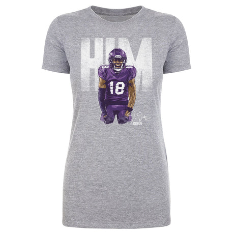 Justin Jefferson Women's T-Shirt | 500 LEVEL