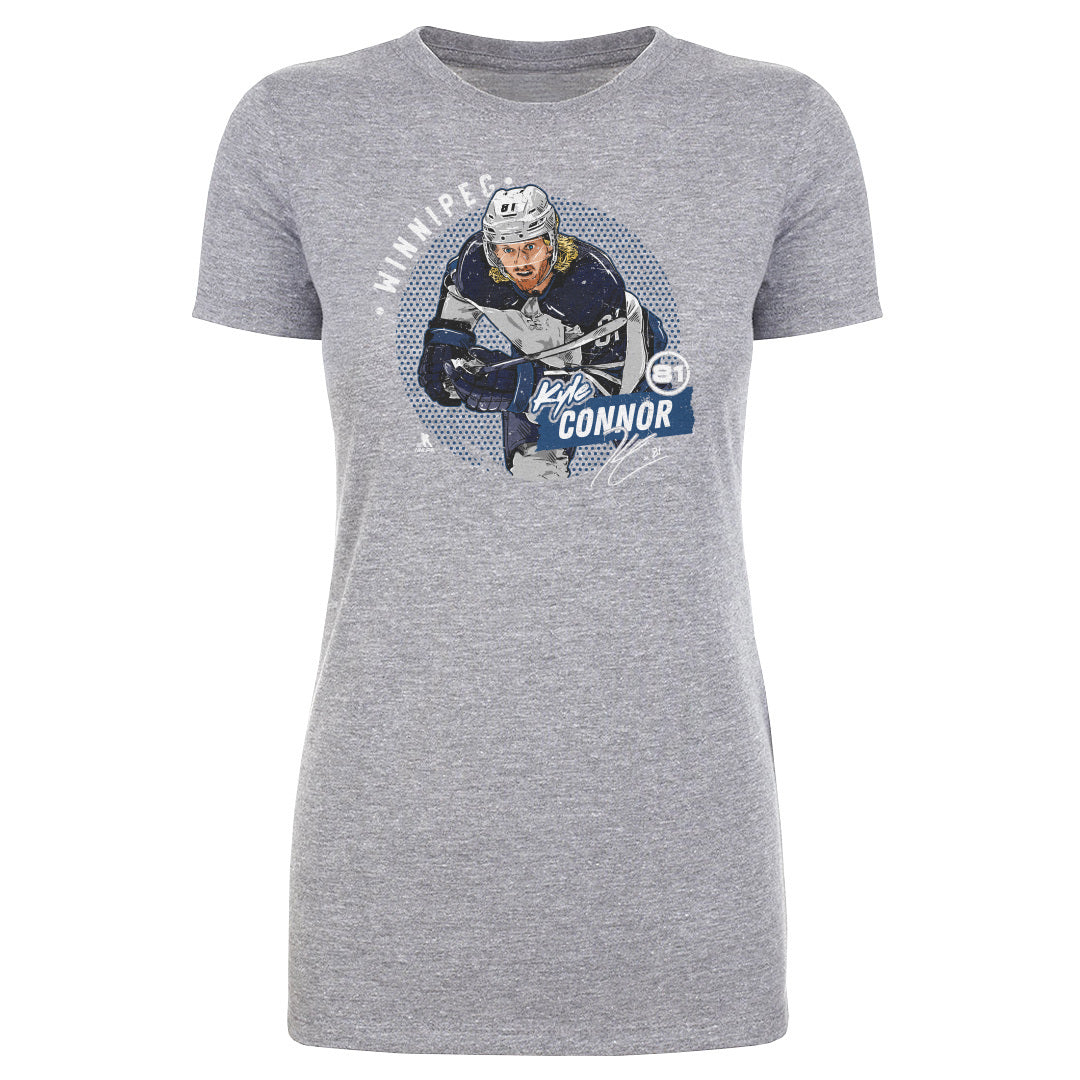 Kyle Connor Women's T-Shirt | 500 LEVEL
