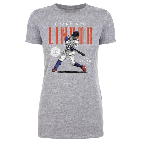 Francisco Lindor Women's T-Shirt | 500 LEVEL