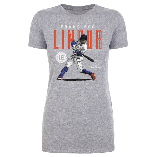 Francisco Lindor Women's T-Shirt | 500 LEVEL