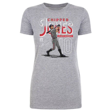 Chipper Jones Women's T-Shirt | 500 LEVEL