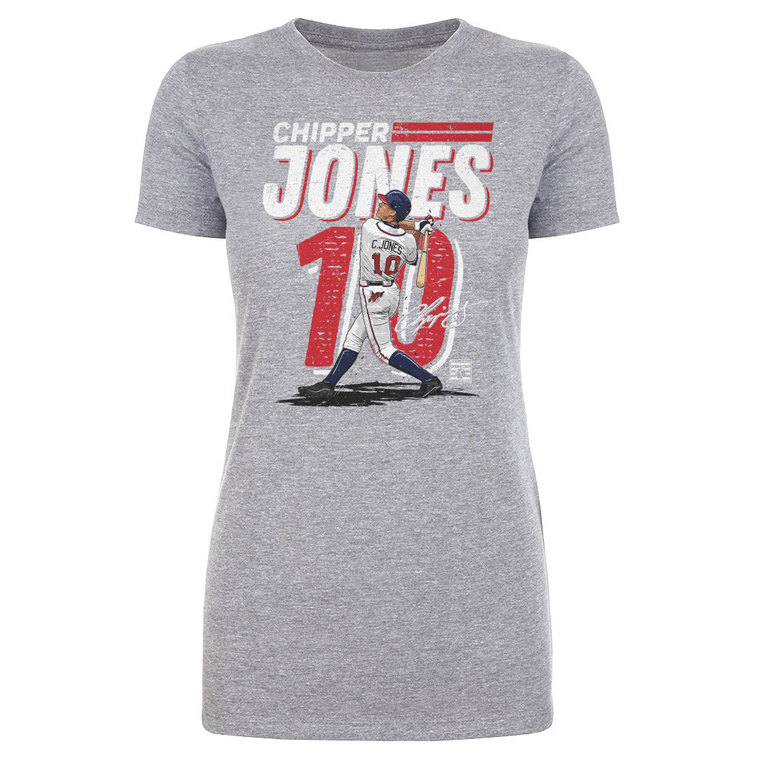 Chipper Jones Women&#39;s T-Shirt | 500 LEVEL