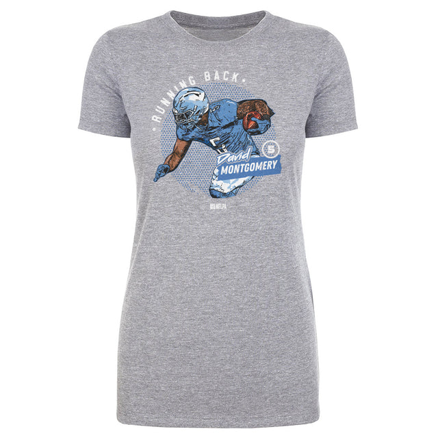 David Montgomery Women's T-Shirt | 500 LEVEL