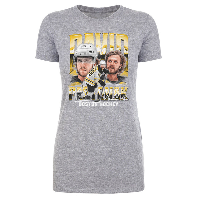 David Pastrnak Women's T-Shirt | 500 LEVEL