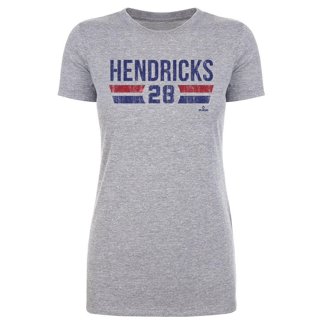 Kyle Hendricks Women's T-Shirt - Heather Gray - Chicago | 500 Level Major League Baseball Players Association (MLBPA)