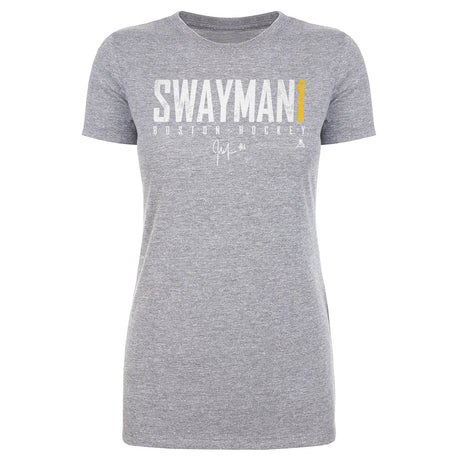 Jeremy Swayman Women's T-Shirt | 500 LEVEL