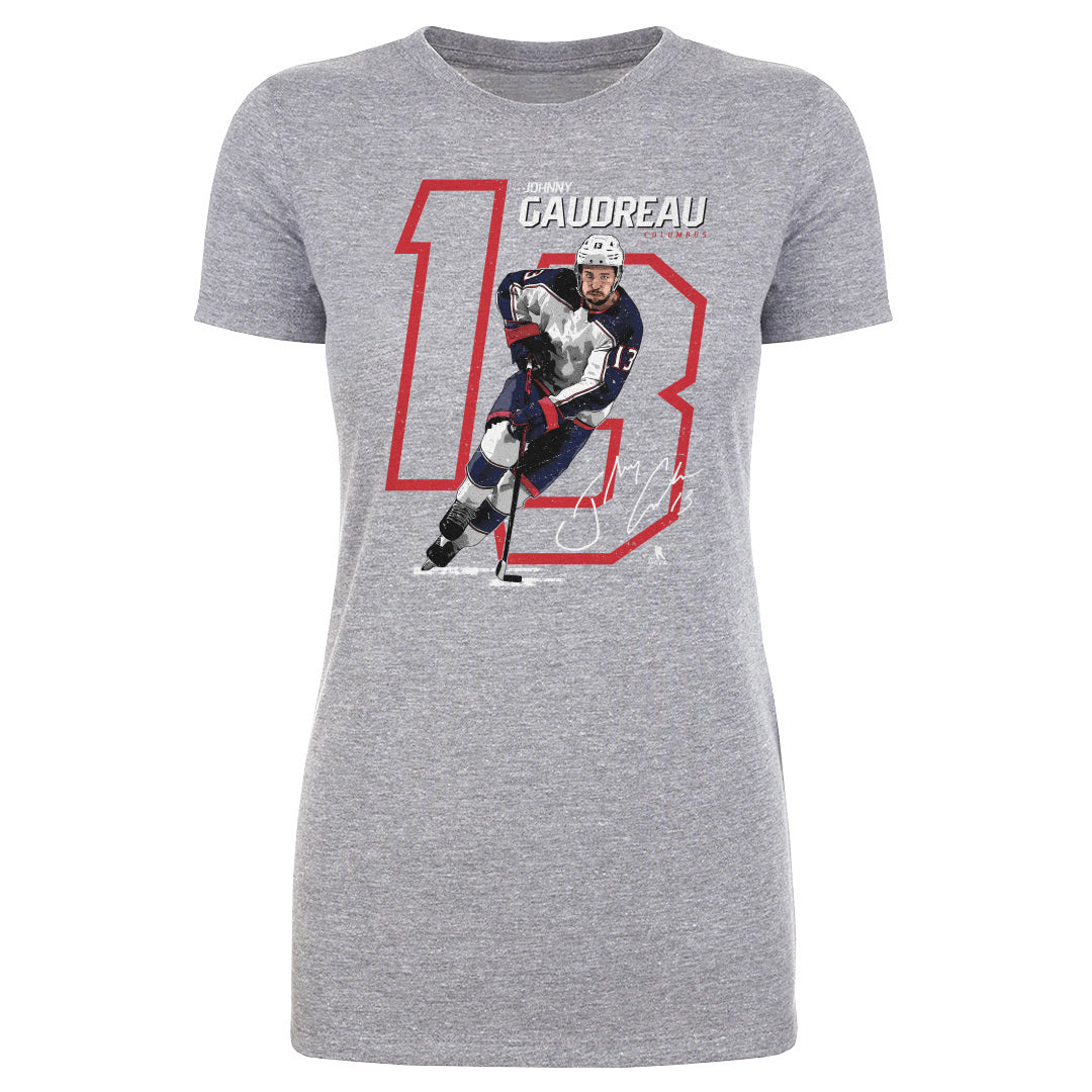 Johnny Gaudreau Women&#39;s T-Shirt | 500 LEVEL