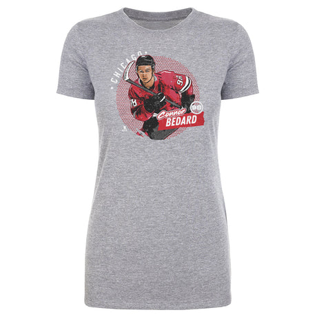 Connor Bedard Women's T-Shirt | 500 LEVEL