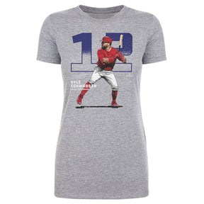 Kyle Schwarber Women's T-Shirt | 500 LEVEL