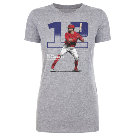 Kyle Schwarber Women's T-Shirt | 500 LEVEL