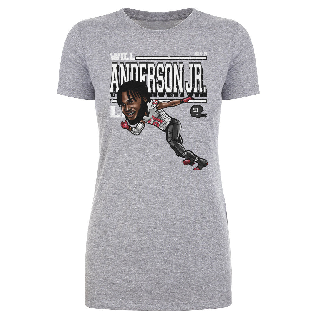 Will Anderson Jr. Women&#39;s T-Shirt | 500 LEVEL
