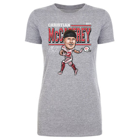 Christian McCaffrey Women's T-Shirt | 500 LEVEL