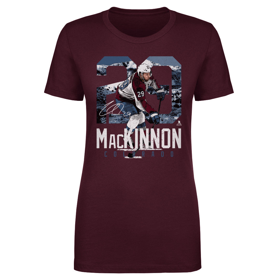 Nathan MacKinnon Women's T-Shirt | 500 LEVEL