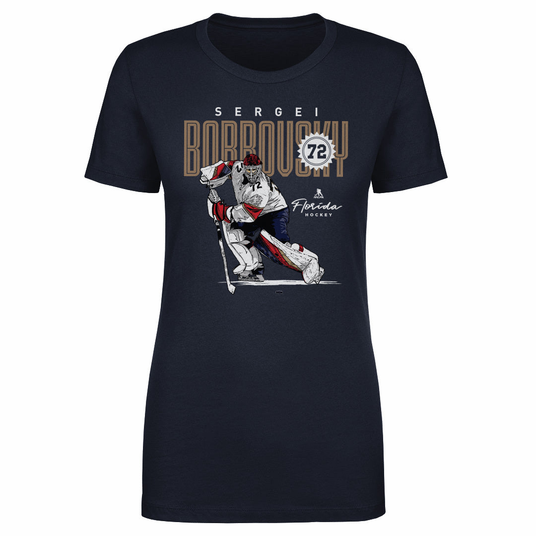 Sergei Bobrovsky Women's T-Shirt | 500 LEVEL