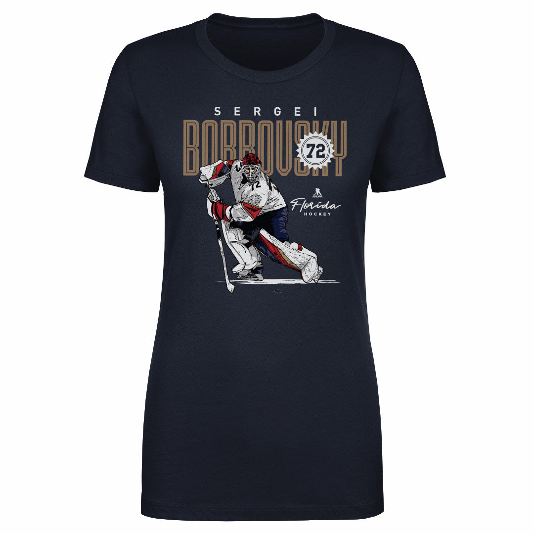 Sergei Bobrovsky Women&#39;s T-Shirt | 500 LEVEL