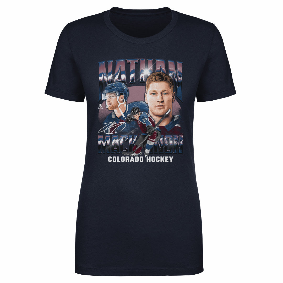 Nathan MacKinnon Women&#39;s T-Shirt | 500 LEVEL