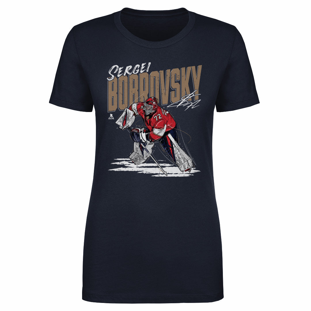 Sergei Bobrovsky Women's T-Shirt | 500 LEVEL