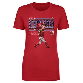 Kyle Schwarber Women's T-Shirt | 500 LEVEL
