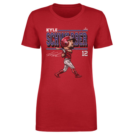 Kyle Schwarber Women's T-Shirt | 500 LEVEL