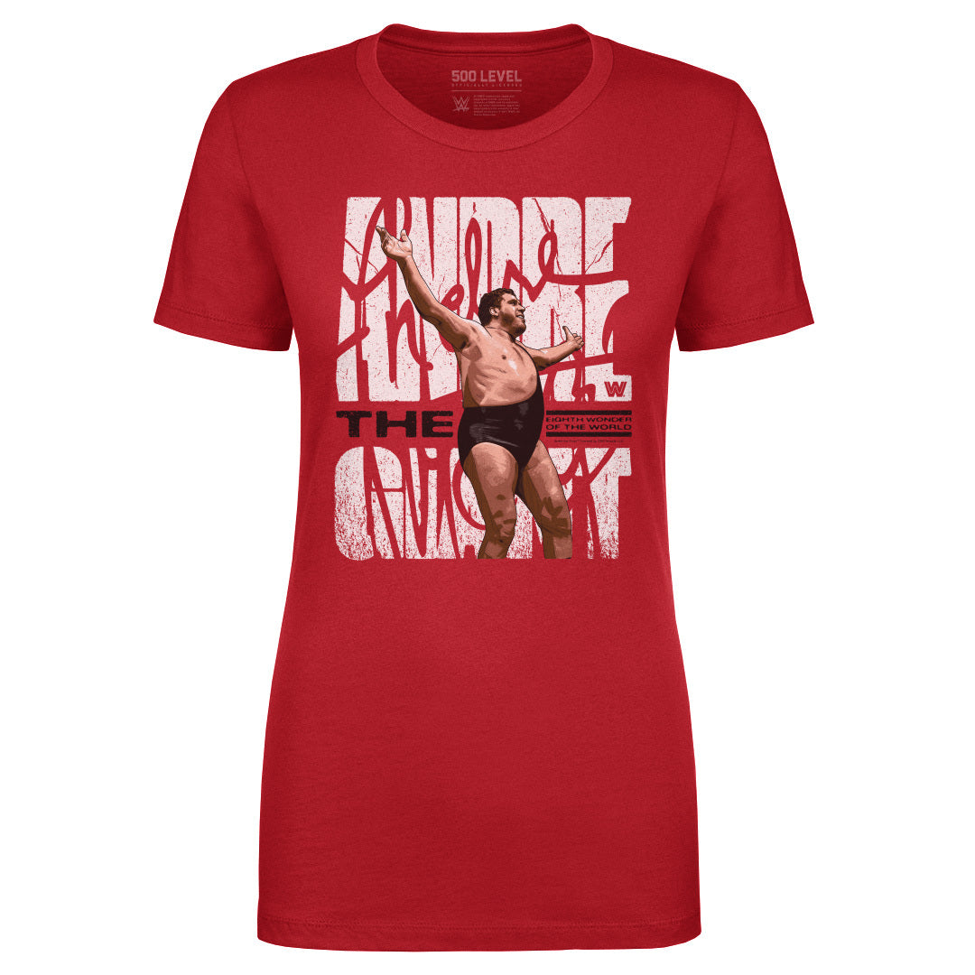Andre The Giant Women&#39;s T-Shirt | 500 LEVEL
