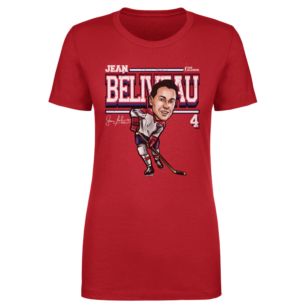 Jean Beliveau Women&#39;s T-Shirt | 500 LEVEL