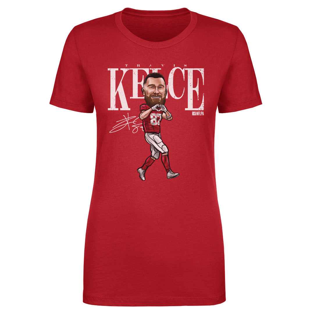 Travis Kelce Women&#39;s T-Shirt | 500 LEVEL