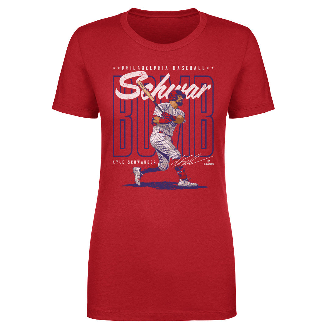 Kyle Schwarber Women's T-Shirt | 500 LEVEL