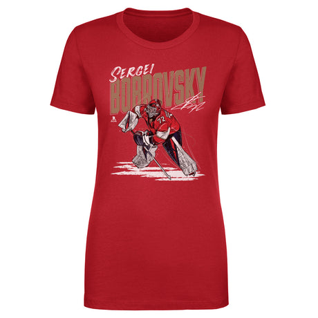 Sergei Bobrovsky Women's T-Shirt | 500 LEVEL