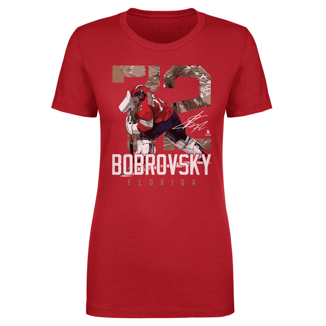 Sergei Bobrovsky Women's T-Shirt | 500 LEVEL