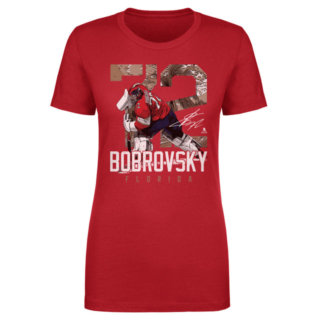 Sergei Bobrovsky Women's T-Shirt | 500 LEVEL