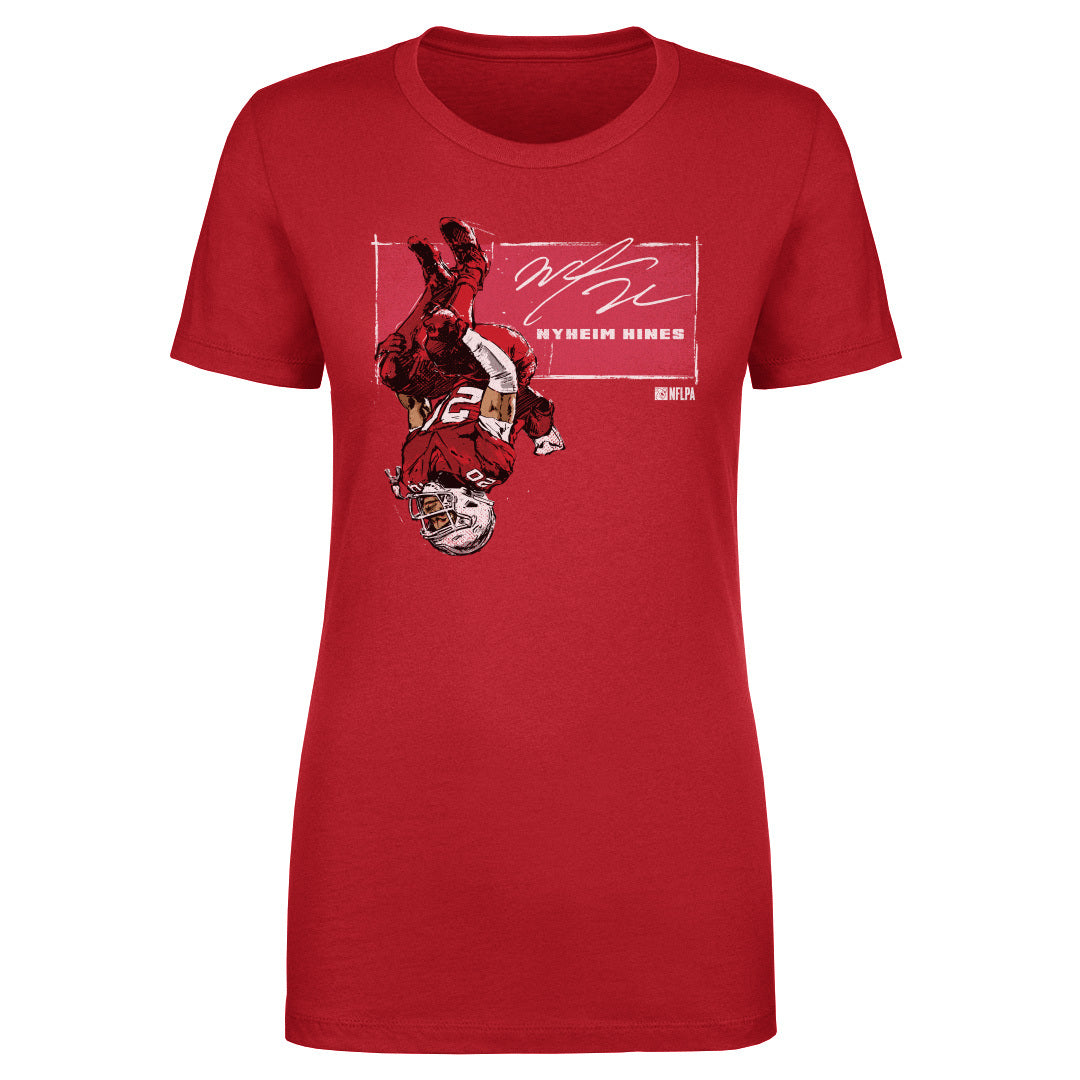 Nyheim Hines Women&#39;s T-Shirt | 500 LEVEL